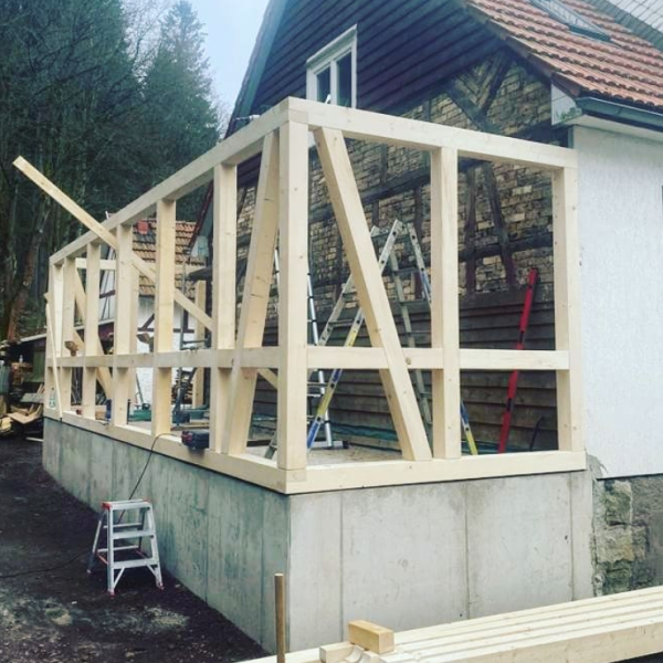 Fachwerkanbau Fachwerkanbau